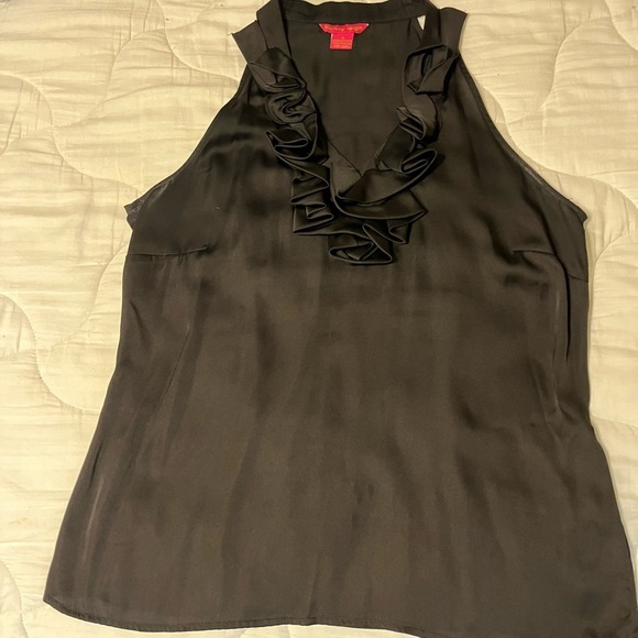 Summer Women’s Sleeveless Black Top - Picture 3 of 4